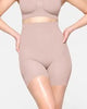 Pantalones cortos de cintura alta sin costuras que levantan la cadera