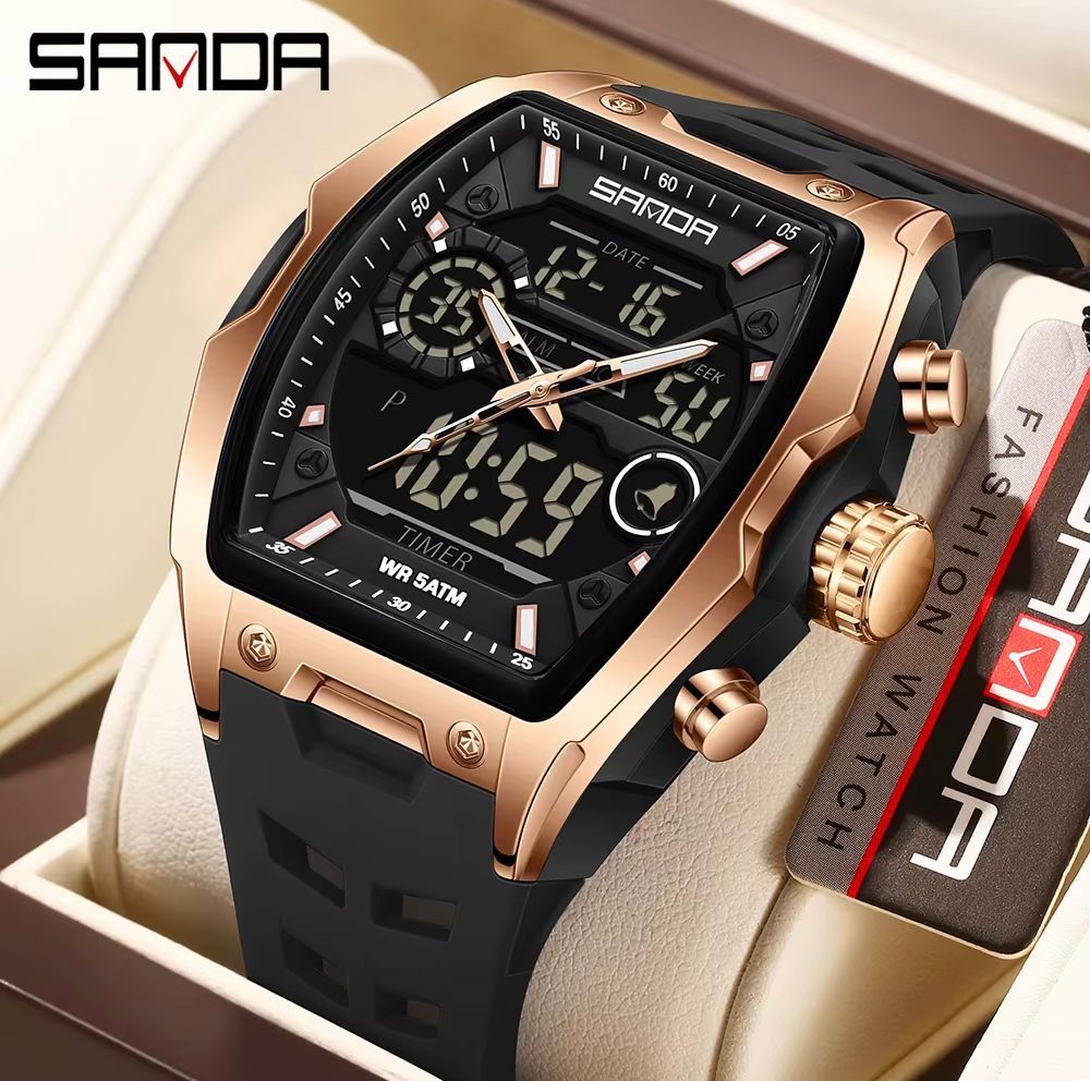 Reloj SANDA 6235 | Un reloj para el día a día que no se raya y se ve brutal