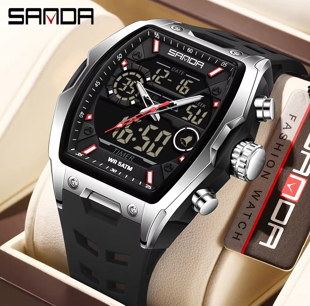 Reloj SANDA 6235 | Un reloj para el día a día que no se raya y se ve brutal