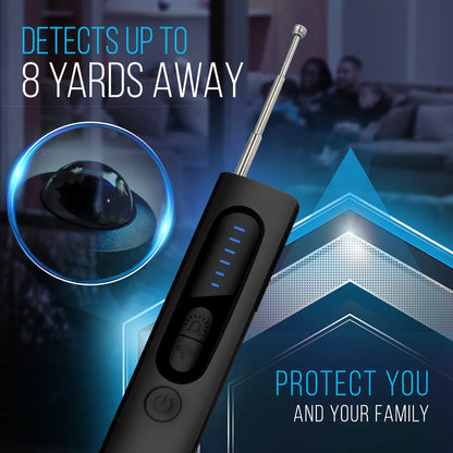 SpyGuard Pro (Grado Militar, con Detección Integrada de RF y Rastreo GPS)